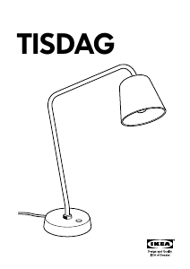 Bruksanvisning IKEA TISDAG Lampe
