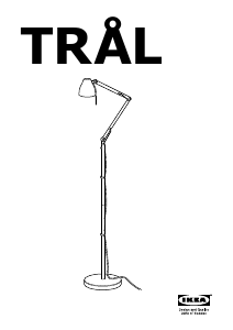 Kasutusjuhend IKEA TRAL Lamp