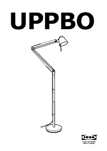 Käyttöohje IKEA UPPBO Lamppu