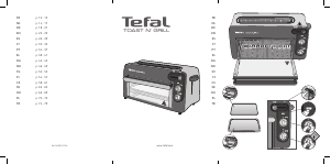 Εγχειρίδιο Tefal TL600830 Toast n Grill Φρυγανιέρα