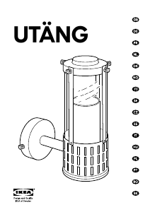 Kasutusjuhend IKEA UTANG (Wall) Lamp