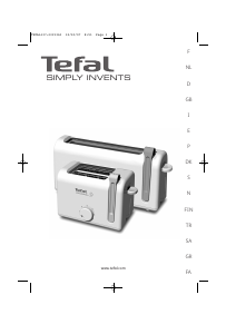 사용 설명서 테팔 TT225530 토스터
