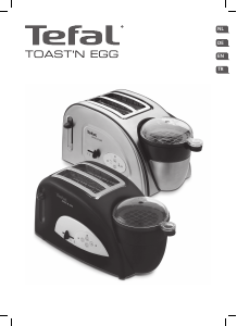 Kullanım kılavuzu Tefal TT550015 Toast n Egg Ekmek kızartma makinesi