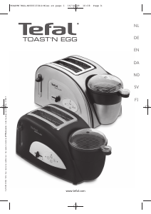Bedienungsanleitung Tefal TT550170 Toast n Egg Toaster