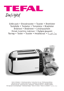 Manual Tefal TT812131 Delight Toaster