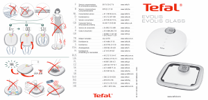 Прирачник Tefal PP5000B1 Evolis Вага