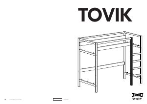 Kullanım kılavuzu IKEA TOVIK Yüksek yatak