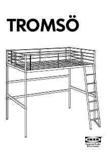 Bruksanvisning IKEA TROMSO Loftseng