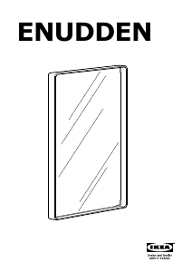 Használati útmutató IKEA ENUDDEN Tükör