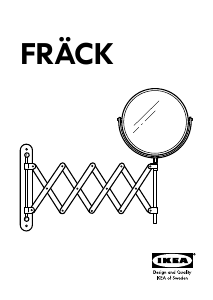Bruksanvisning IKEA FRACK Speil