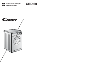 Handleiding Candy CBD 60-85 Wasmachine
