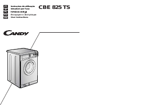 Handleiding Candy CBE 825 TS 5 Wasmachine