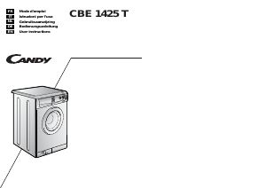 Manual Candy CBE 1425 TS Y Washing Machine