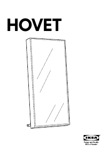 Εγχειρίδιο IKEA HOVET Καθρέφτης