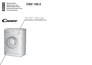 Handleiding Candy CM2 106.5-04S Wasmachine