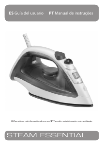 Manual Arno FV1020B3 Steam Essential Ferro