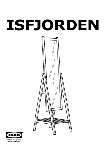 Εγχειρίδιο IKEA ISFJORDEN Καθρέφτης