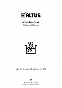 Kullanım kılavuzu Altus ALA 185 GGD Fırın