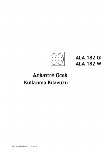 Kullanım kılavuzu Altus ALA 182 W Ocak