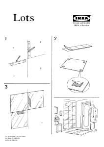 Bruksanvisning IKEA LOTS Speil