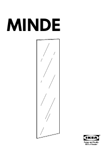 Kullanım kılavuzu IKEA MINDE Ayna
