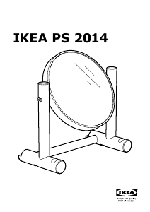 Bruksanvisning IKEA PS 2014 Speil