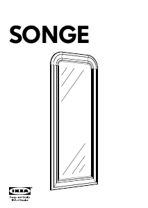 Bruksanvisning IKEA SONGE Speil
