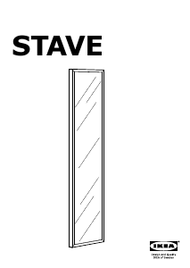 Manual IKEA STAVE (130x160) Oglindă