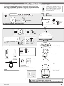 Manual de uso Hunter 59420 Coral Bay Ventilador de techo