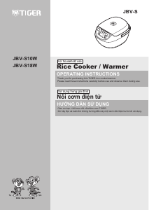 Bruksanvisning Tiger JBV-S10W Riskokare