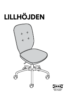 Manual de uso IKEA LILLHOJDEN Silla de trabajo