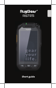 Használati útmutató RugGear RG725 Mobiltelefon