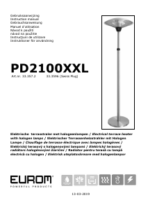 Manual Eurom PD2100XXL Incalzitor terasa