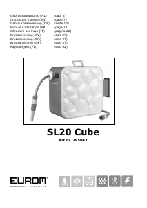 Bruksanvisning Eurom SL20 Cube Hageslangetrommel