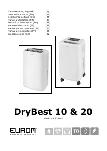 Handleiding Eurom DryBest 10 Luchtontvochtiger