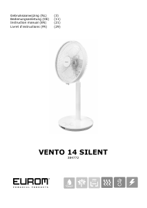 Bedienungsanleitung Eurom Vento 14 Silent Ventilator