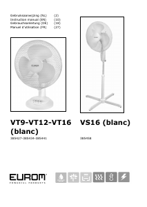 Mode d’emploi Eurom VT12 Ventilateur