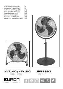 Bedienungsanleitung Eurom HVF18S-2 Ventilator