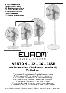 Manuale Eurom Vento 16 Ventilatore