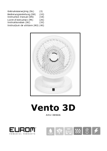 Mode d’emploi Eurom Vento 3D Ventilateur