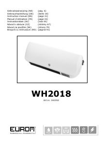 Manual Eurom WH2018 Radiator