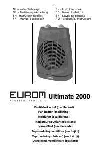 Manual Eurom Ultimate 2000 Radiator