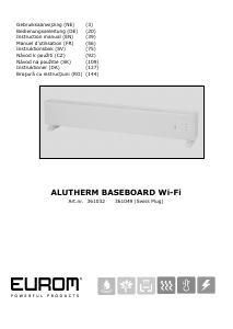 Bedienungsanleitung Eurom Alutherm Baseboard WiFi Heizgerät