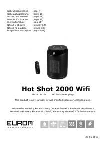Bedienungsanleitung Eurom Hot Shot 2000 Wifi Heizgerät