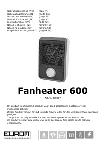 Bedienungsanleitung Eurom Fanheater 600 Heizgerät