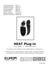 Manual Eurom Heat Plug-in Radiator
