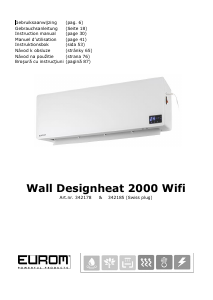 Bedienungsanleitung Eurom Wall Designheat 2000 WiFi Heizgerät