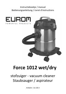 Handleiding Eurom Force 1012 Stofzuiger