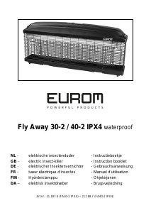 Manual Eurom Fly Away 40-2 Pest Repeller