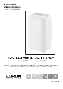 Handleiding Eurom PAC 12.2 Wifi Airconditioner